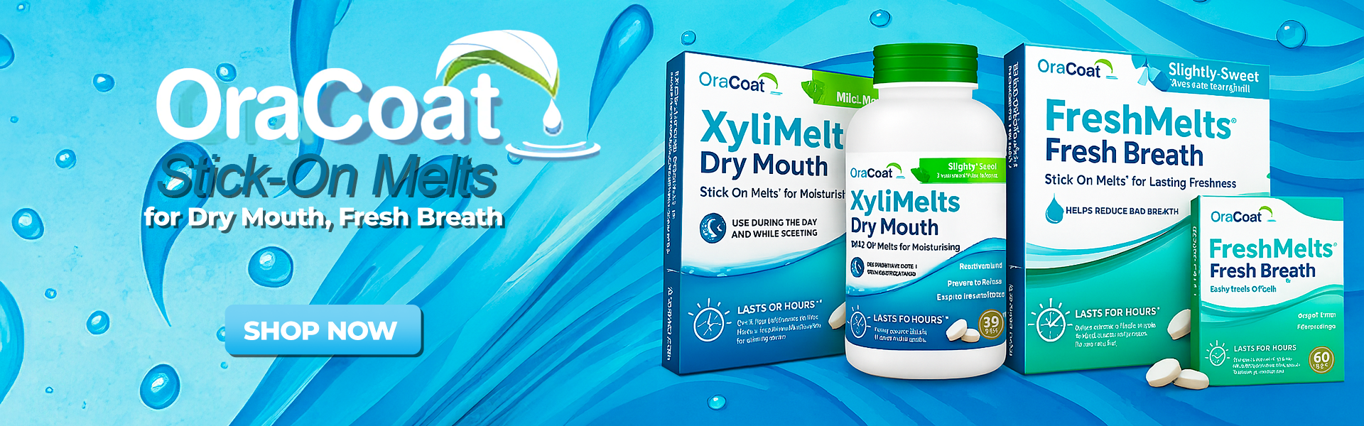 OraCoat Xylimelts for Dry Mouth