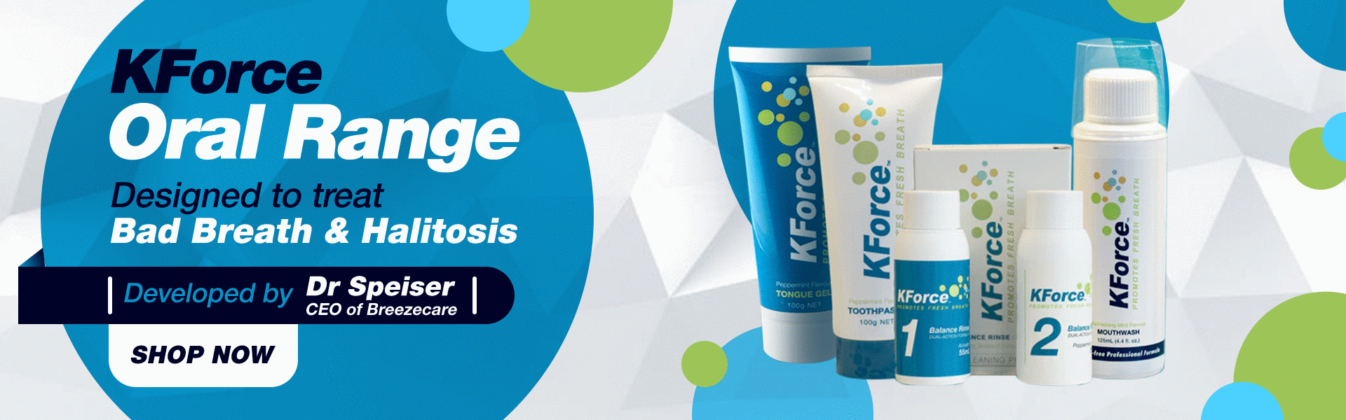 KForce Oral for Halitosis, Bad Breath and Fresh Breath