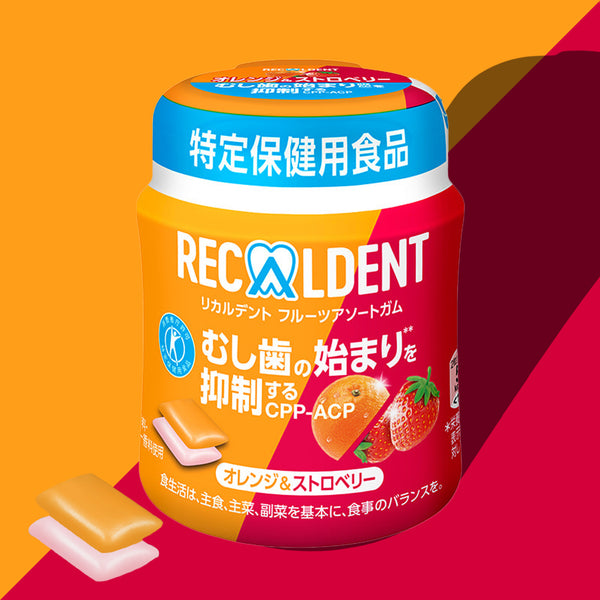 Recaldent - Gum Tub (Orange/Strawberry)