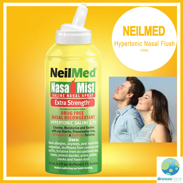 4 NeilMed Hypertonic Spray - SAVE 20%